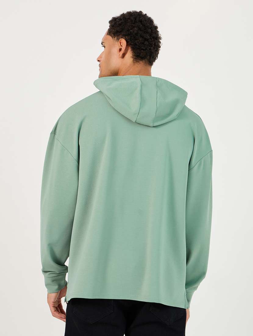 men long sleeves plain sweatshirt - 21692592 -  Standard Image - 1