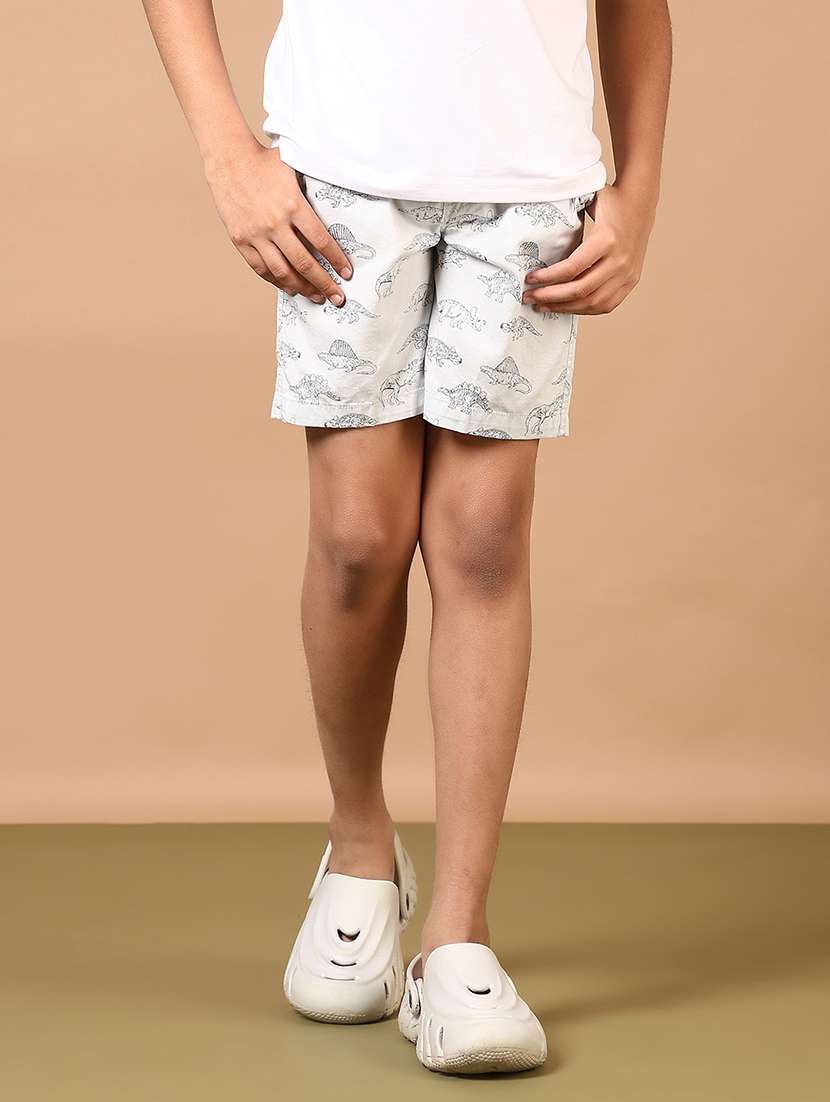 boys printed mid rise shorts - 21692740 -  Standard Image - 1