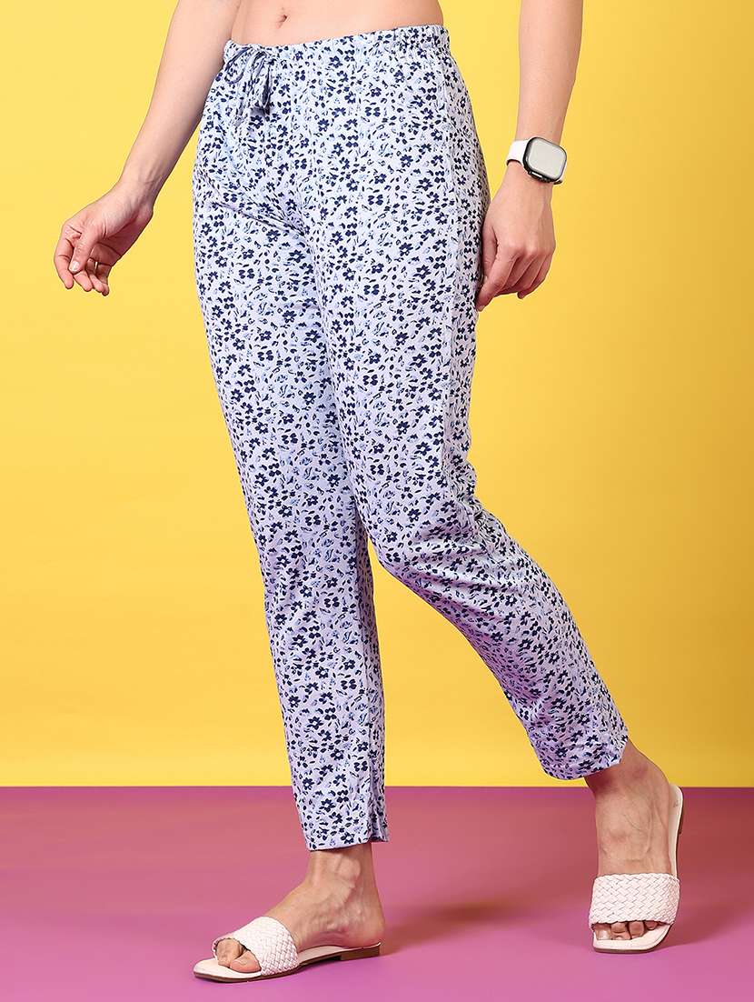 women printed cotton pajama - 21692749 -  Standard Image - 1