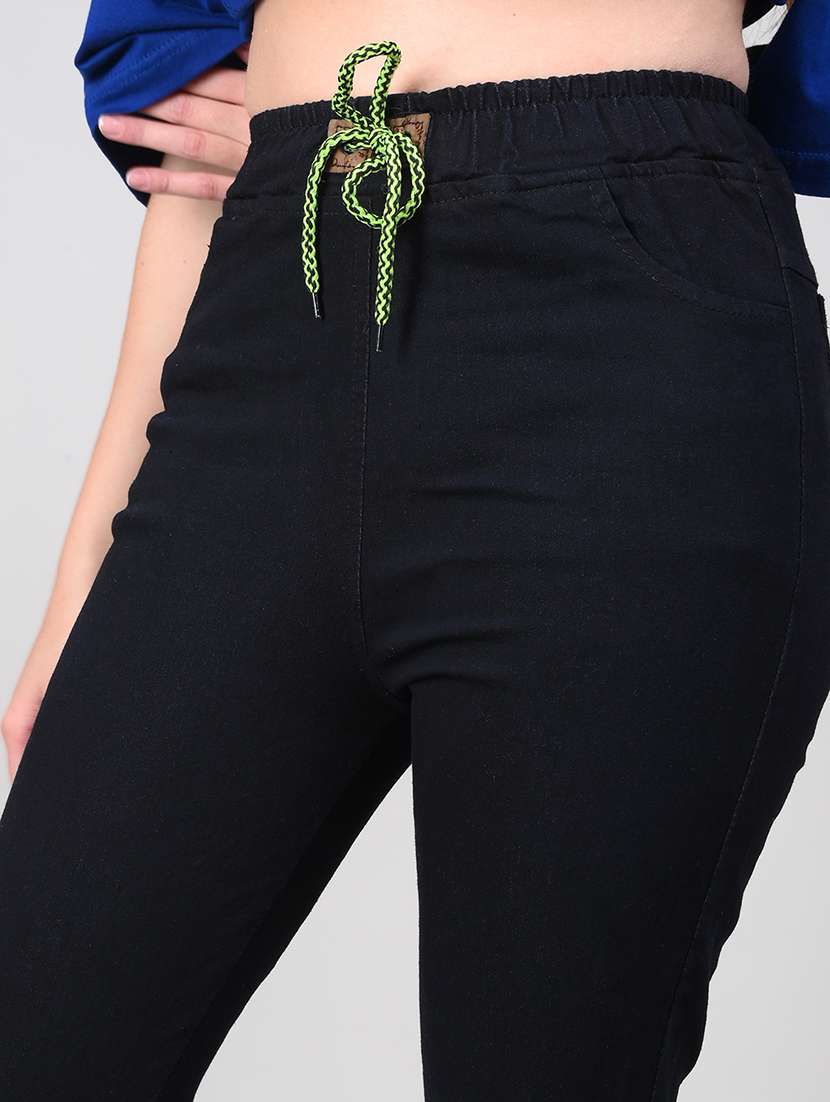 women solid mid rise slim fit jean - 21692951 -  Standard Image - 4