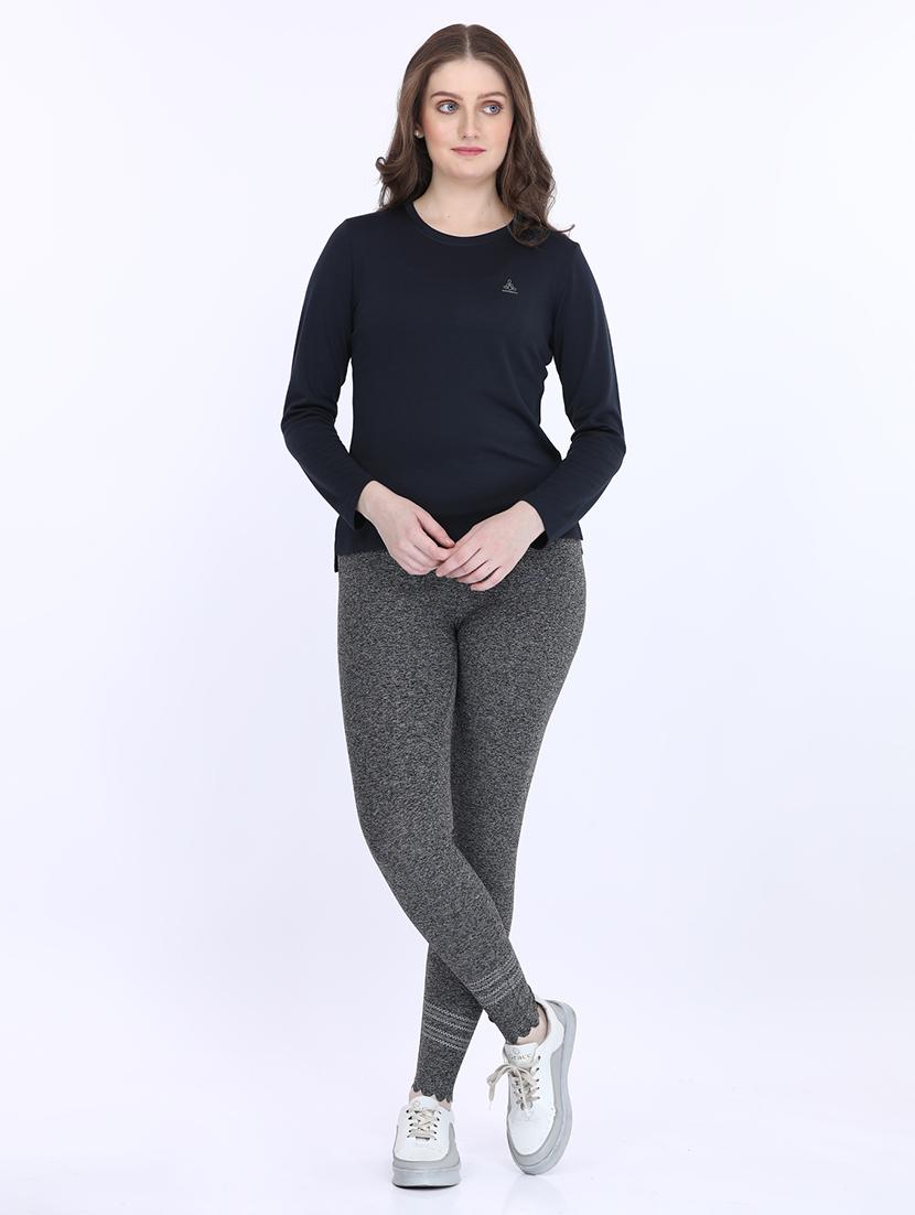 women round neck long sleeve t-shirt - 21693608 - Standard Image - 4