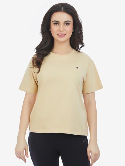 women round neck short sleeve t-shirt - 21693618 - Standard Image - 0