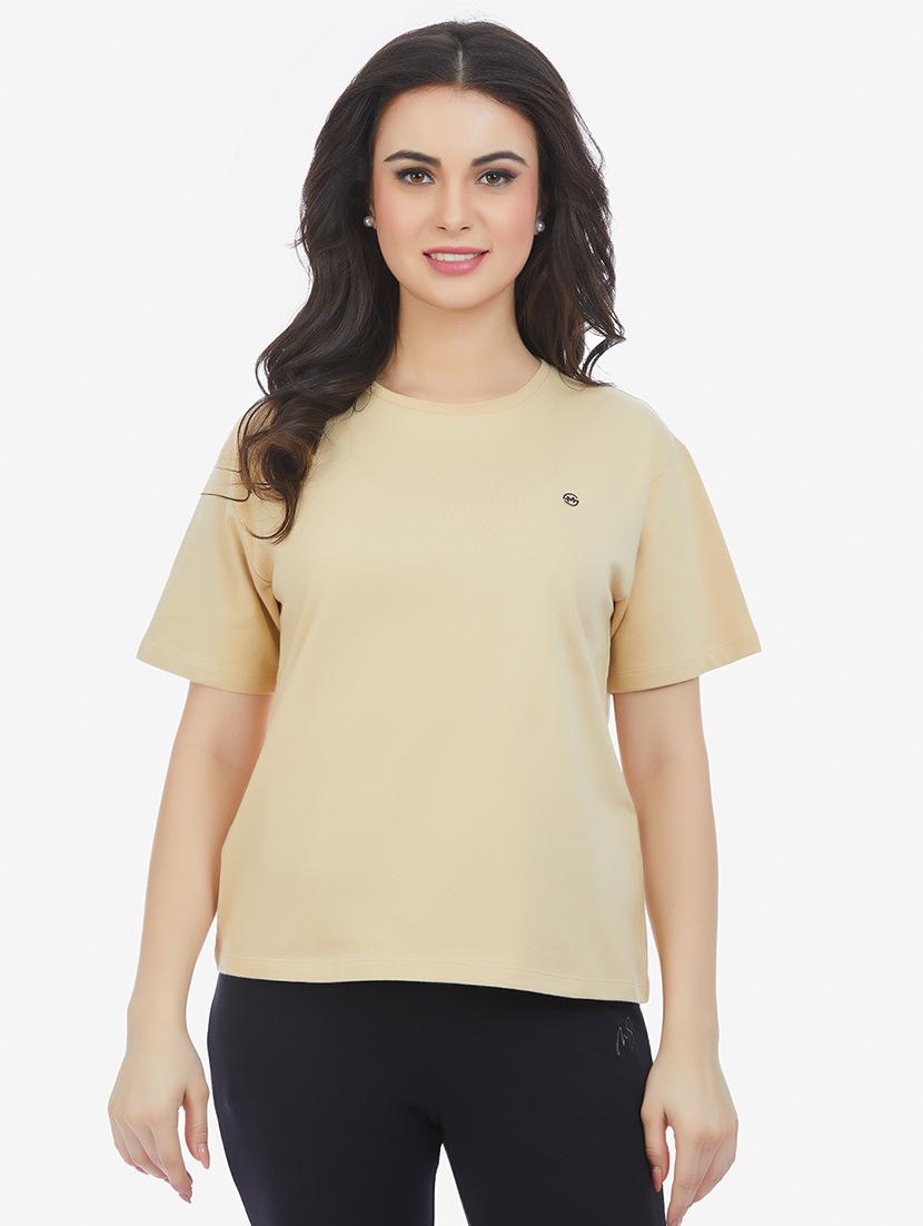 women round neck short sleeve t-shirt - 21693618 - Zoom Image - 0