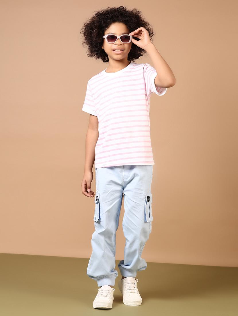 boys striped short sleeve t-shirt - 21693695 - Standard Image - 4
