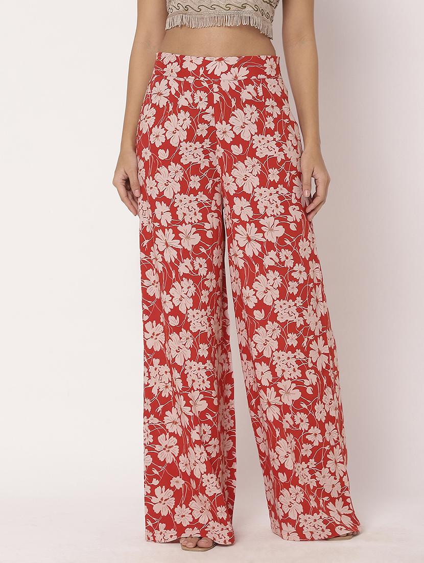 women red floral printed palazzo - 21694010 - Zoom Image - 0