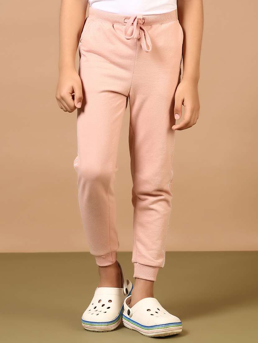 boys peach side taped mid rise jogger - 21694333 -  Standard Image - 1