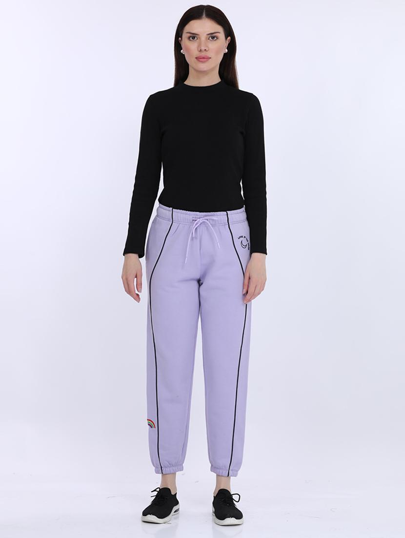 women solid long sleeve sweatshirt - 21694724 - Standard Image - 4