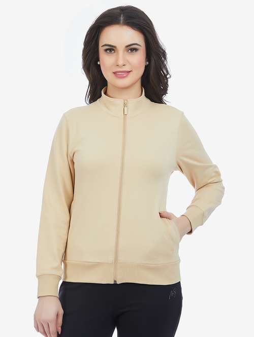 women solid long sleeve sweatshirt - 21694732 -  Standard Image - 0
