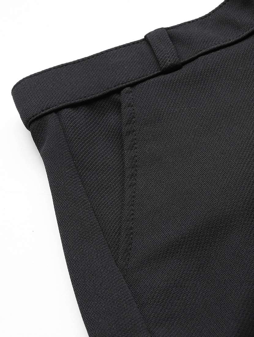 women mid rise solid cargo - 21694941 -  Standard Image - 6