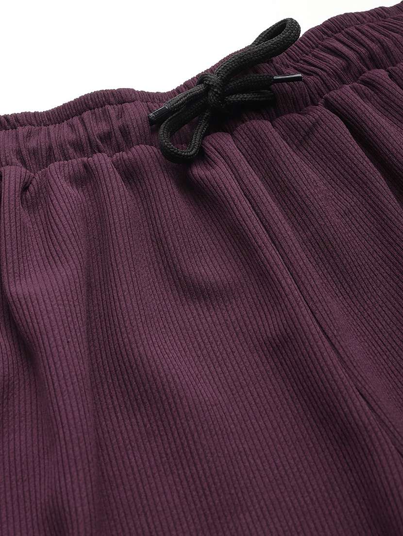 women mid rise solid cargo - 21694954 -  Standard Image - 4