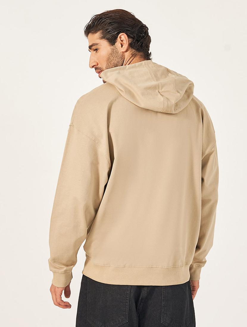 men long sleeves chest print sweatshirt - 21695068 - Standard Image - 1