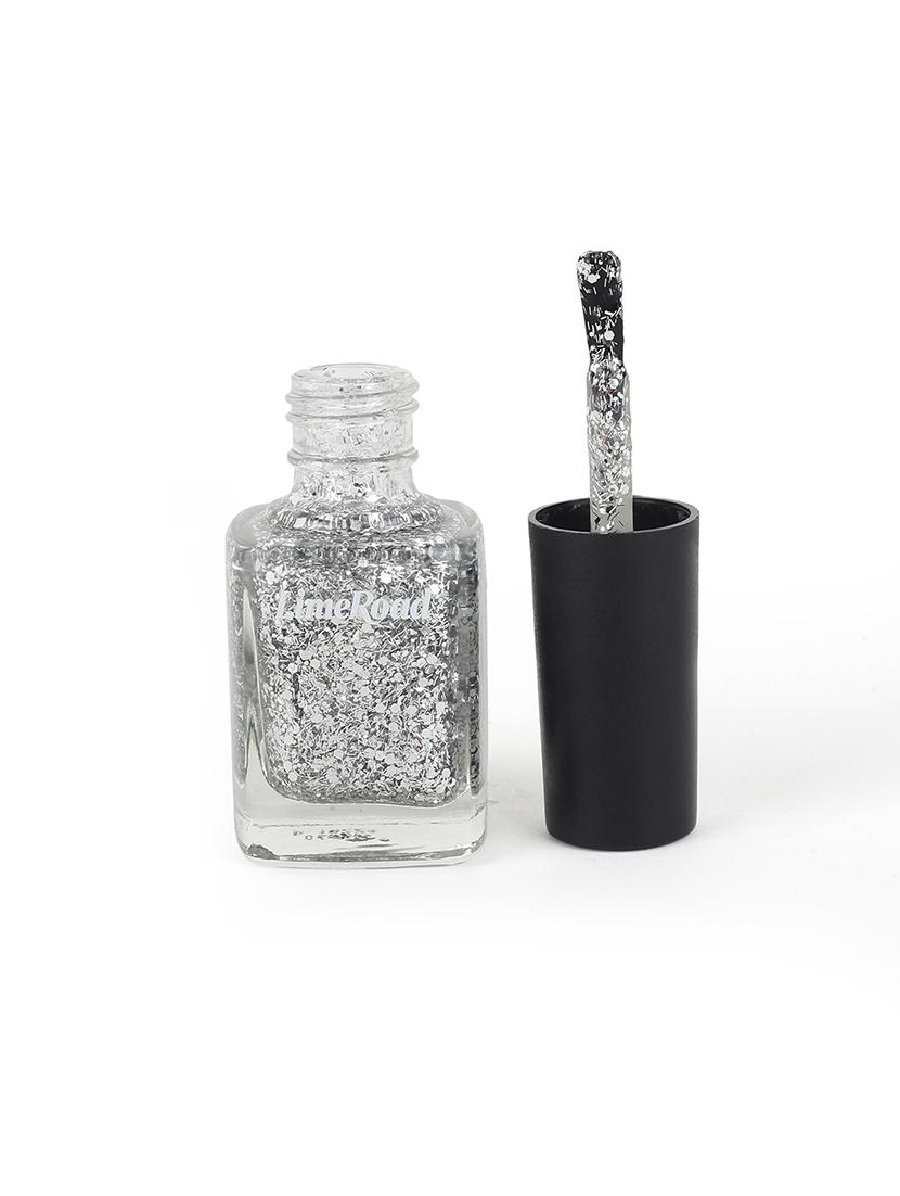 limeroad vibrant silver long lasting nail polish - 21695344 - Standard Image - 1