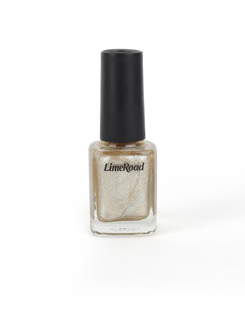 limeroad vibrant gold long lasting nail polish  - 21695346 -  Standard Image - 1