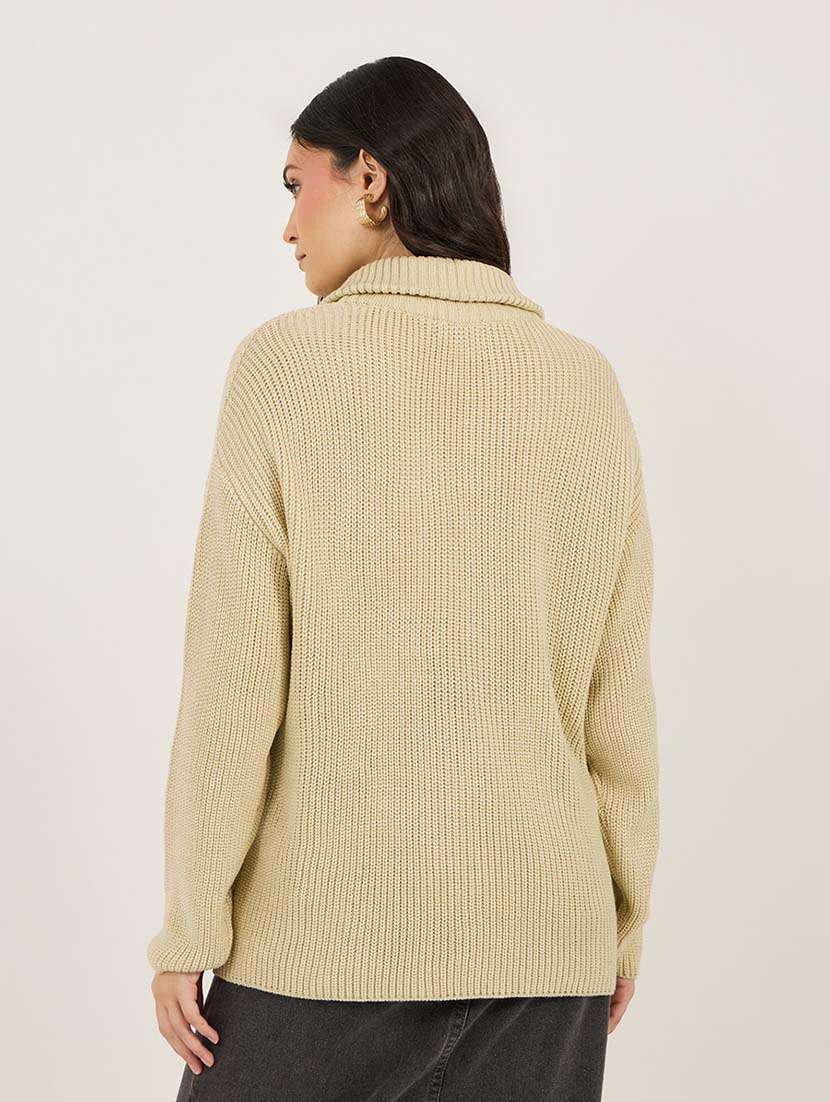 women self design long sleeve pullover - 21695387 -  Standard Image - 1