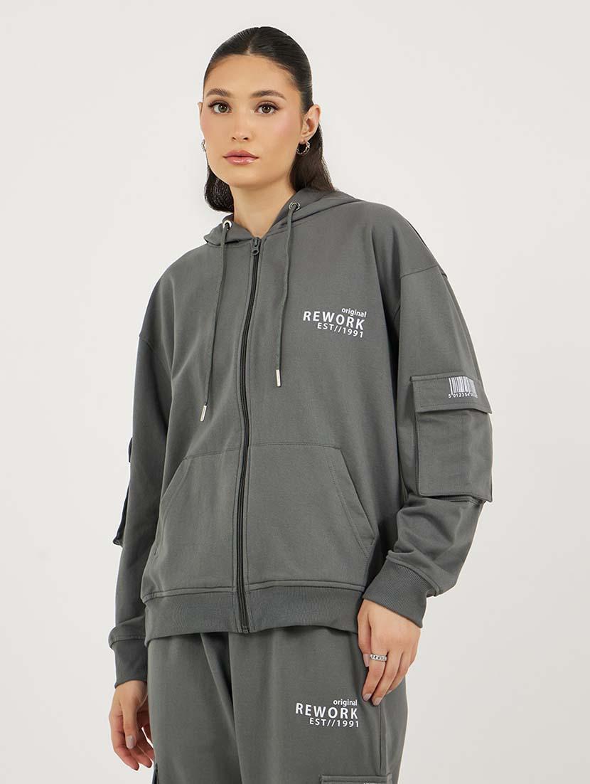 women printed active wear co-ord set - 21695407 - Standard Image - 4