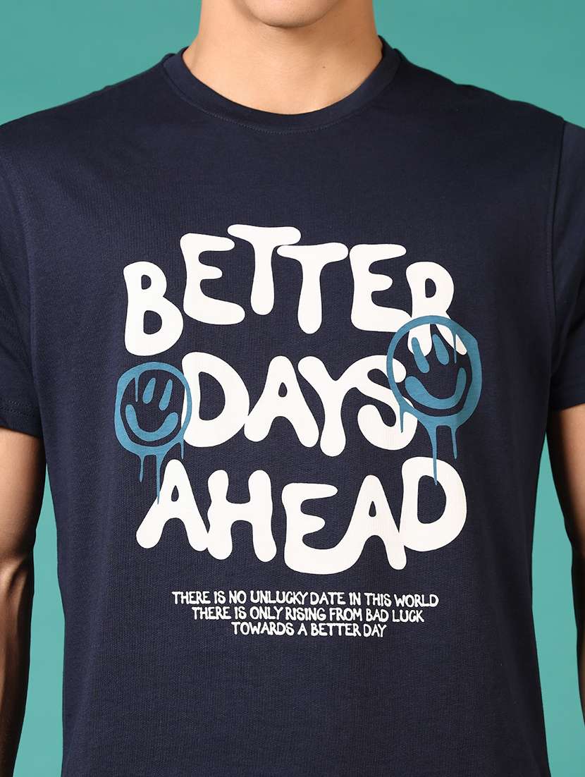 men front print short sleeve t-shirt - 21695607 -  Standard Image - 4