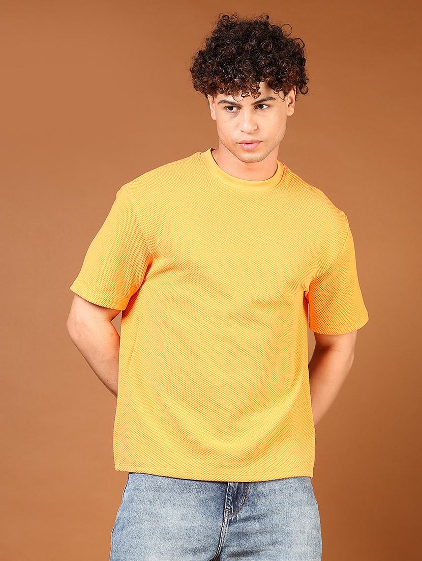 men solid short sleeve regular fit t-shirt - 21695610 - Standard Image - 1