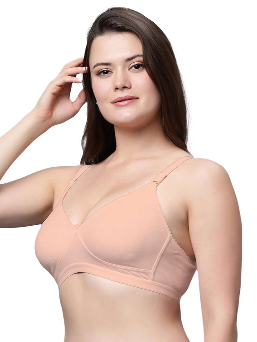 women solid t-shirt bra - 21695807 -  Standard Image - 1
