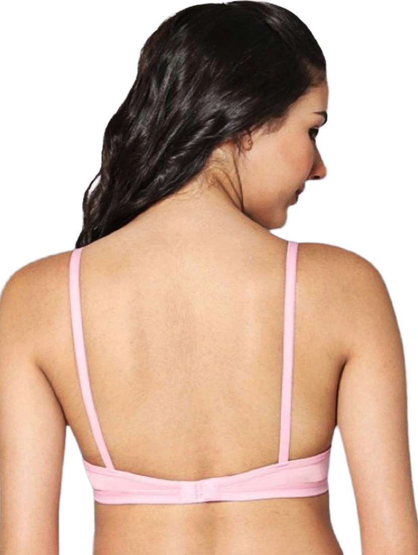 women solid non padded t-shirt bra - 21695819 -  Standard Image - 1