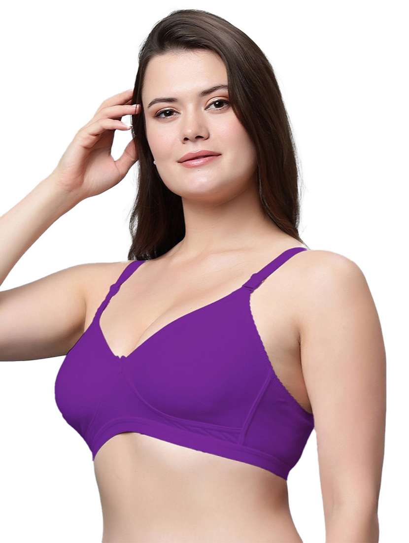 women solid t-shirt bra - 21695828 - Standard Image - 1
