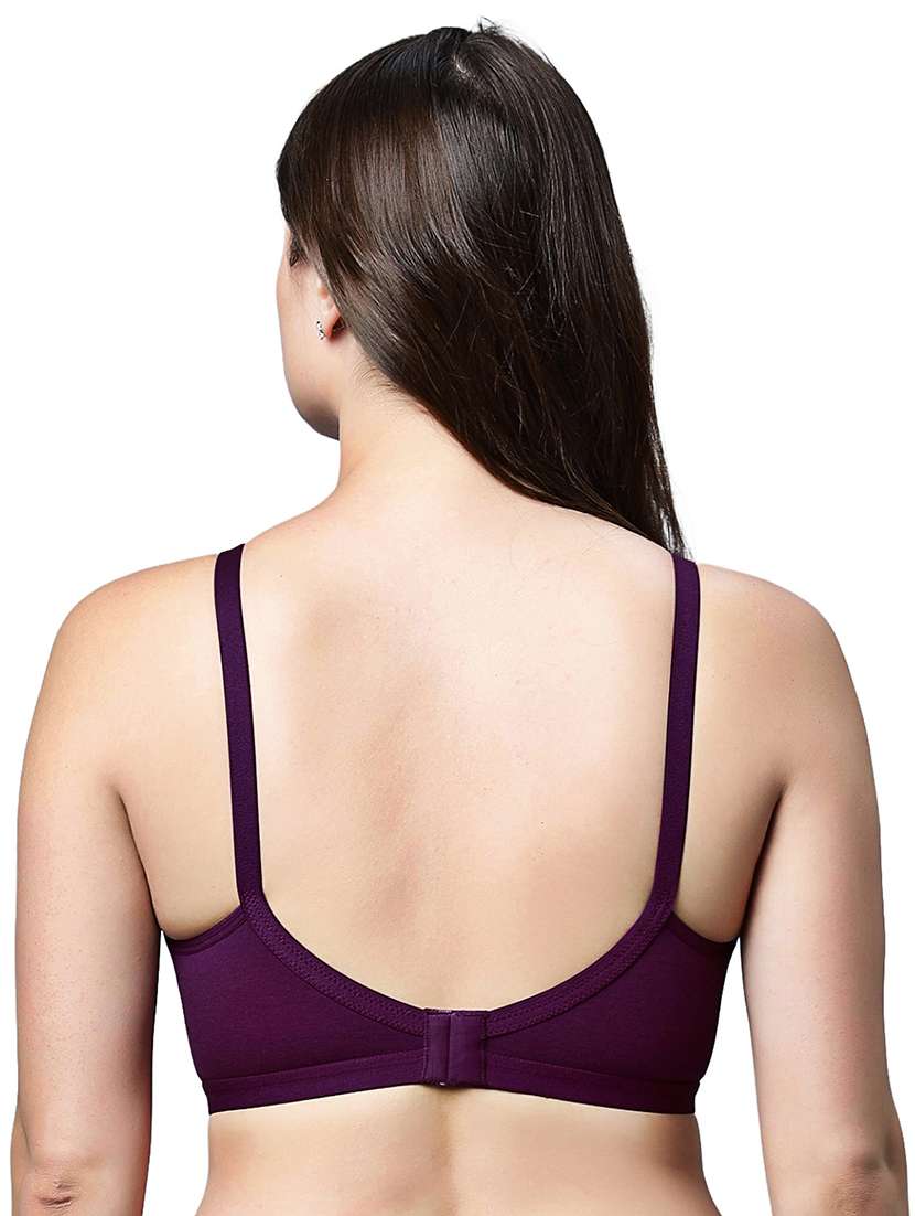 women solid non padded t-shirt bra - 21695830 -  Standard Image - 1