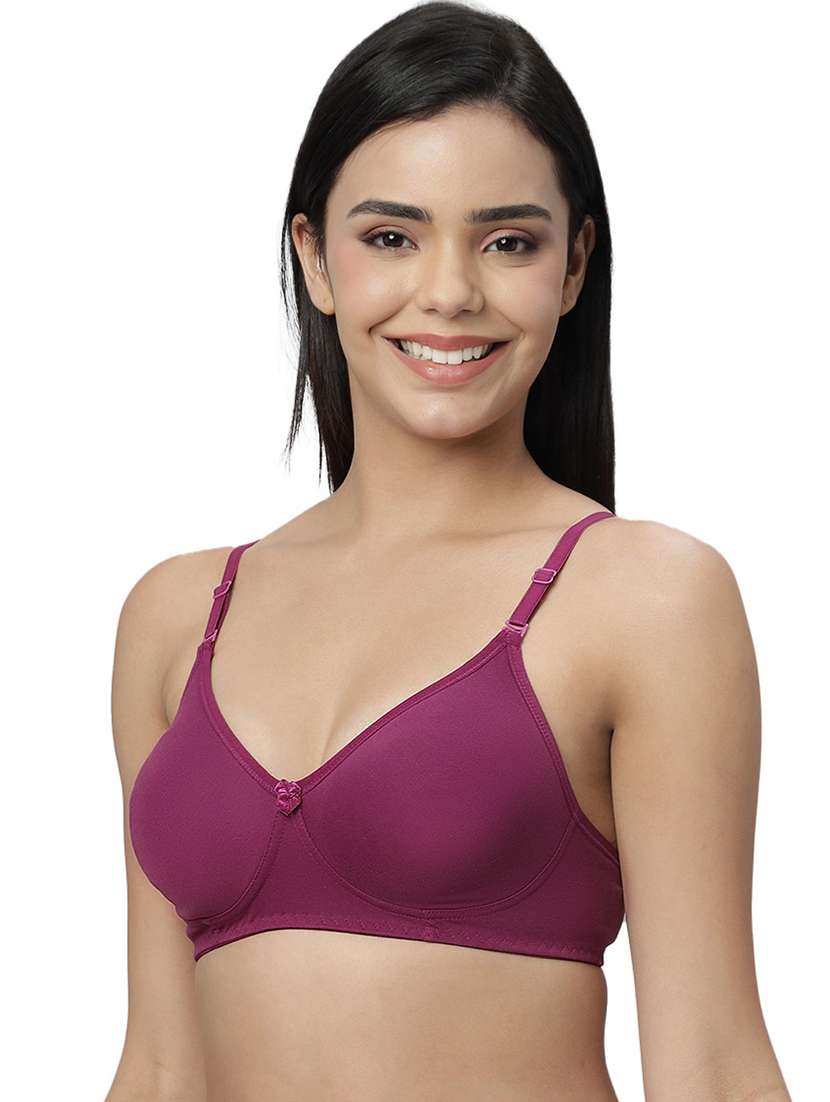 women solid t-shirt bra - 21695854 -  Standard Image - 1