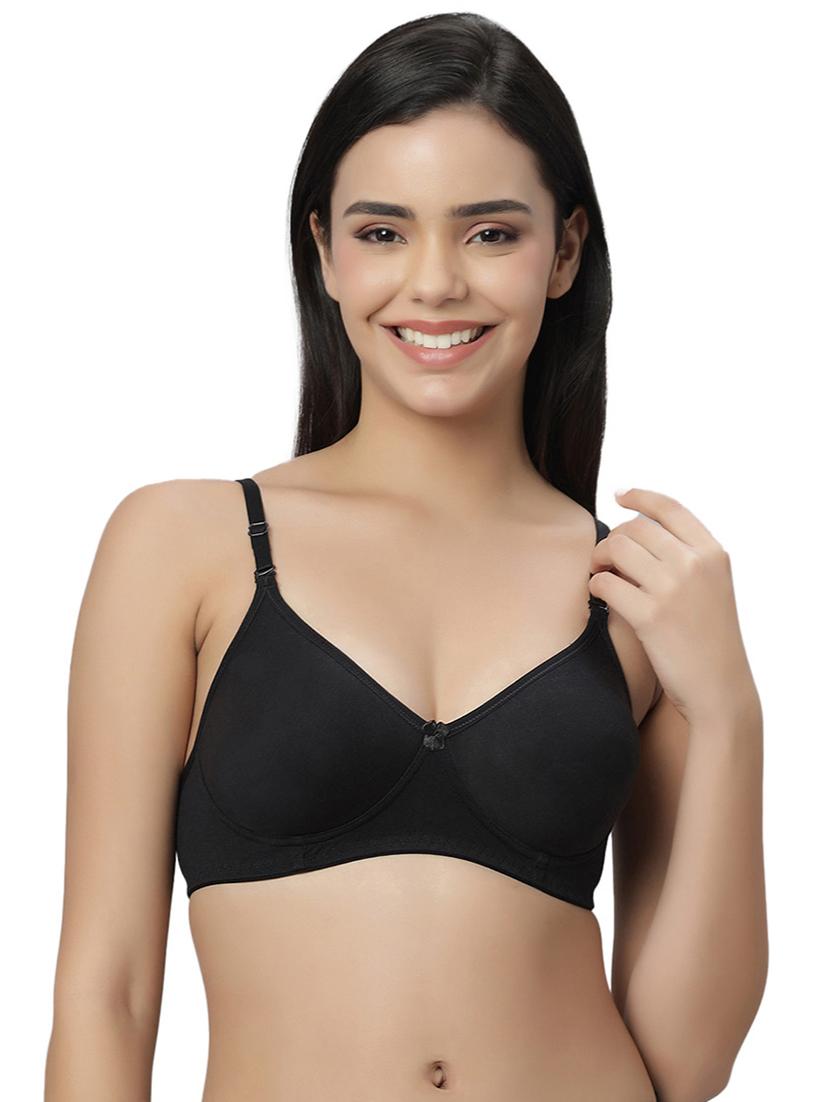 women pack of 2 solid t-shirt bra - 21695863 - Standard Image - 1