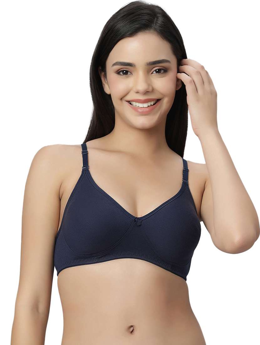 women pack of 2 solid t-shirt bra - 21695865 -  Standard Image - 1