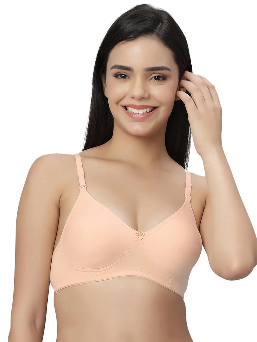 women pack of 2 solid t-shirt bra - 21695866 - Standard Image - 1