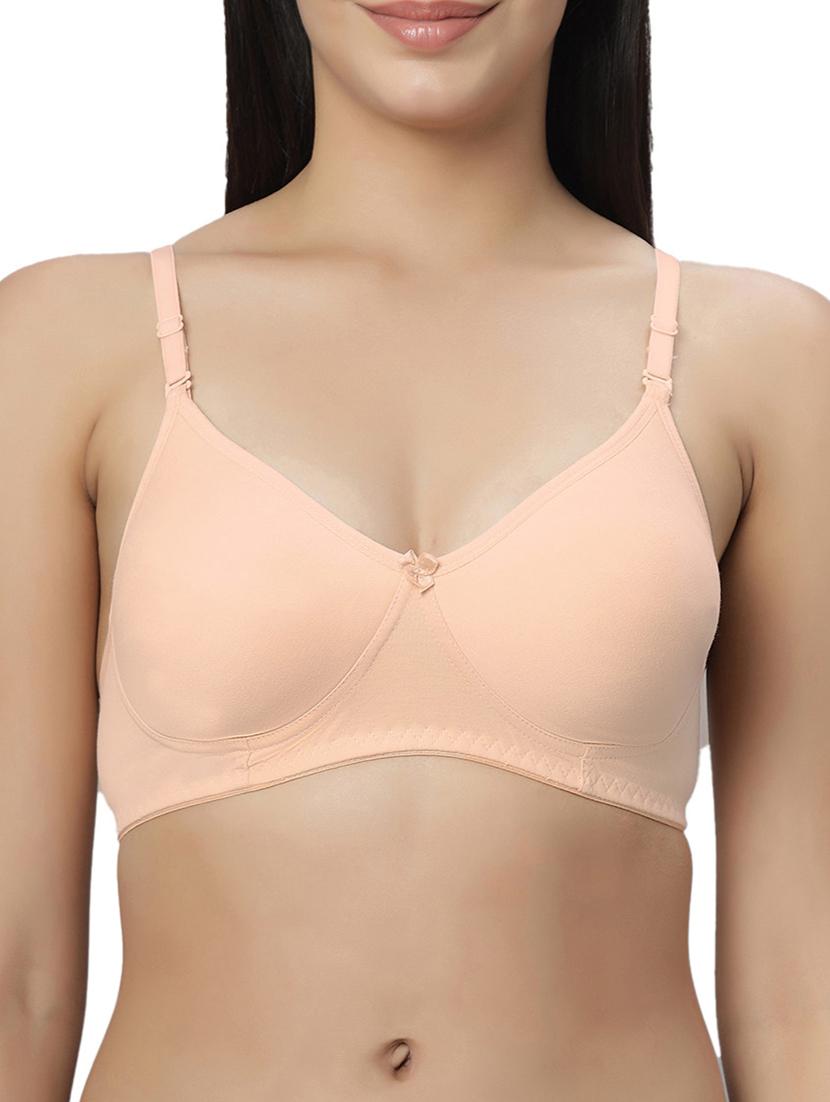 women pack of 2 solid t-shirt bra - 21695866 - Standard Image - 4