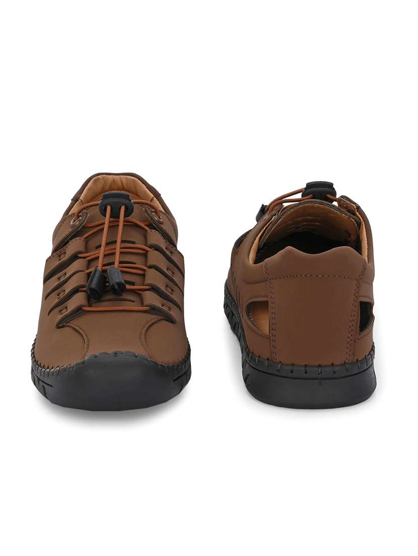 men lace up sandal - 21695949 -  Standard Image - 4
