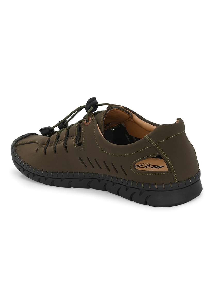 men lace up sandal - 21695950 -  Standard Image - 1