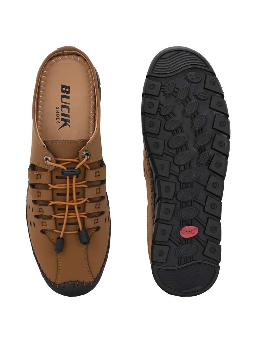 men lace up sandal - 21695954 -  Standard Image - 4