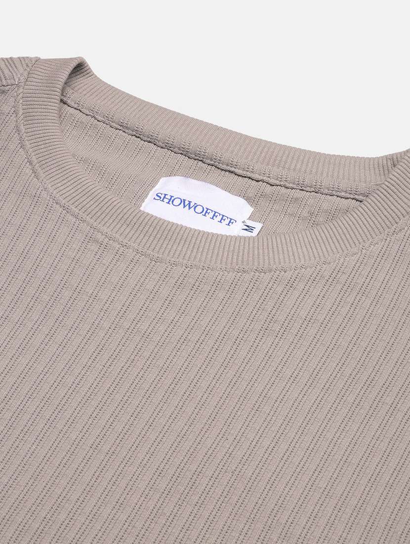 men solid long sleeve sweatshirt - 21696062 -  Standard Image - 6