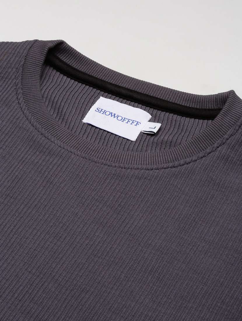 men solid long sleeve sweatshirt - 21696067 -  Standard Image - 6