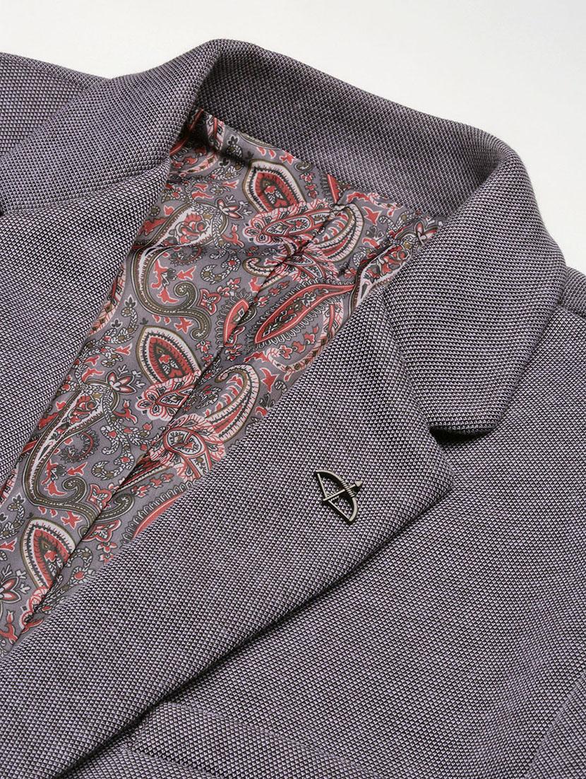 men solid single breasted casual blazer - 21696128 - Standard Image - 6