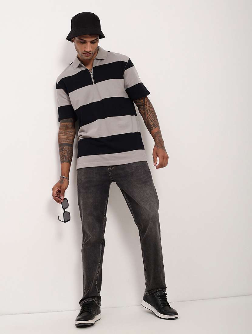 men grey low rise full length jean - 21696147 -  Standard Image - 4