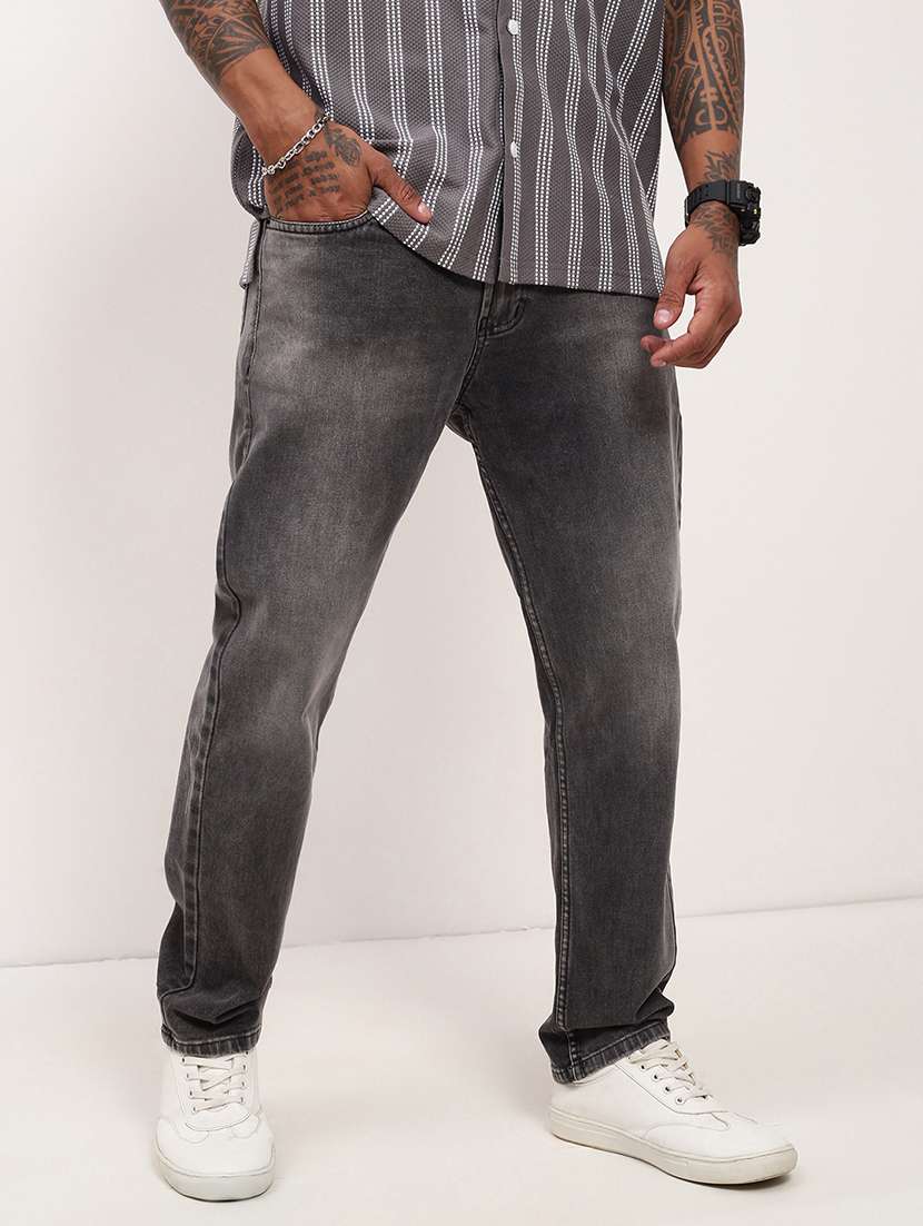 men grey low rise full length jean - 21696150 -  Standard Image - 1
