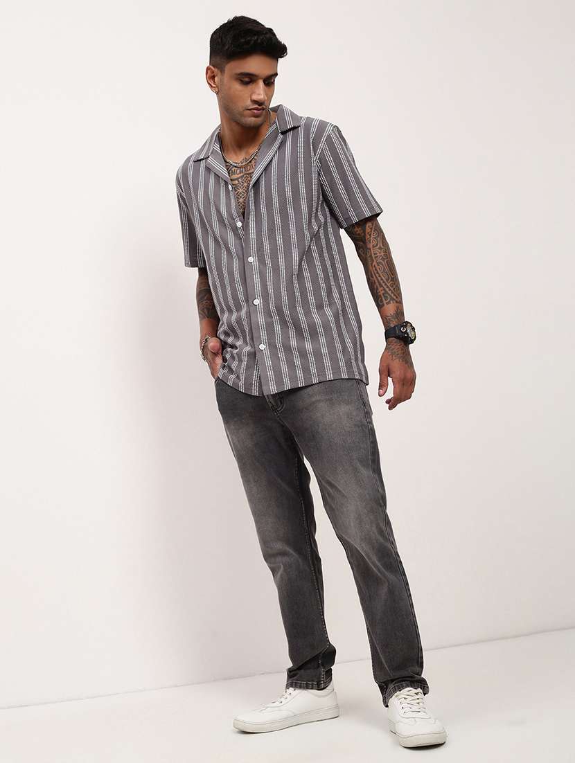 men grey low rise full length jean - 21696150 -  Standard Image - 4