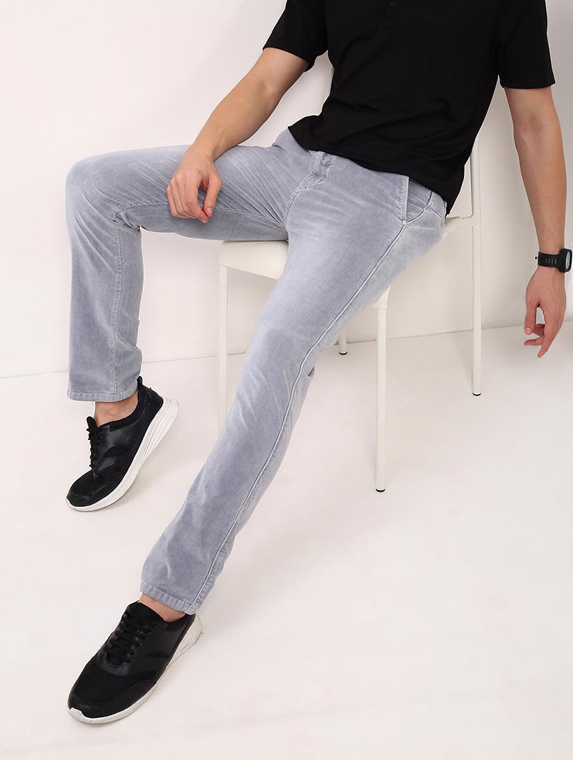 men grey low rise full length jean - 21696155 -  Standard Image - 1