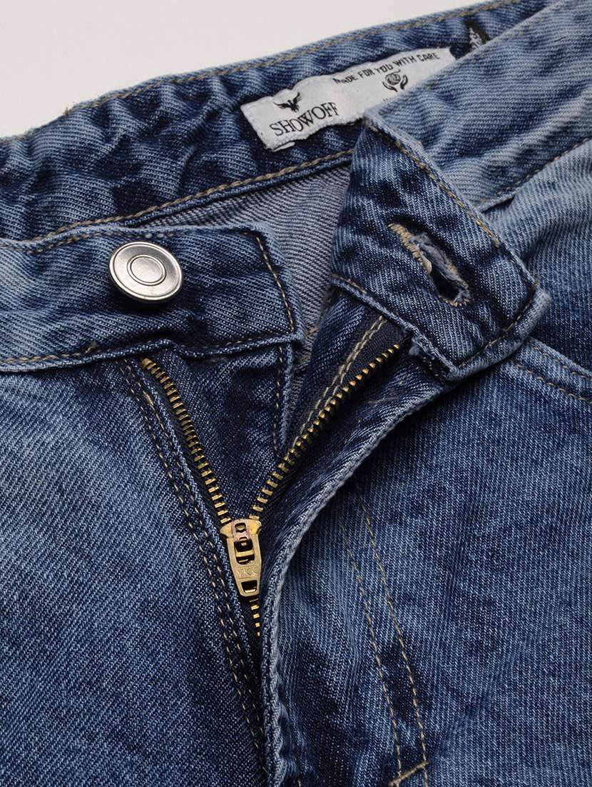 men blue low rise full length jean - 21696157 -  Standard Image - 6