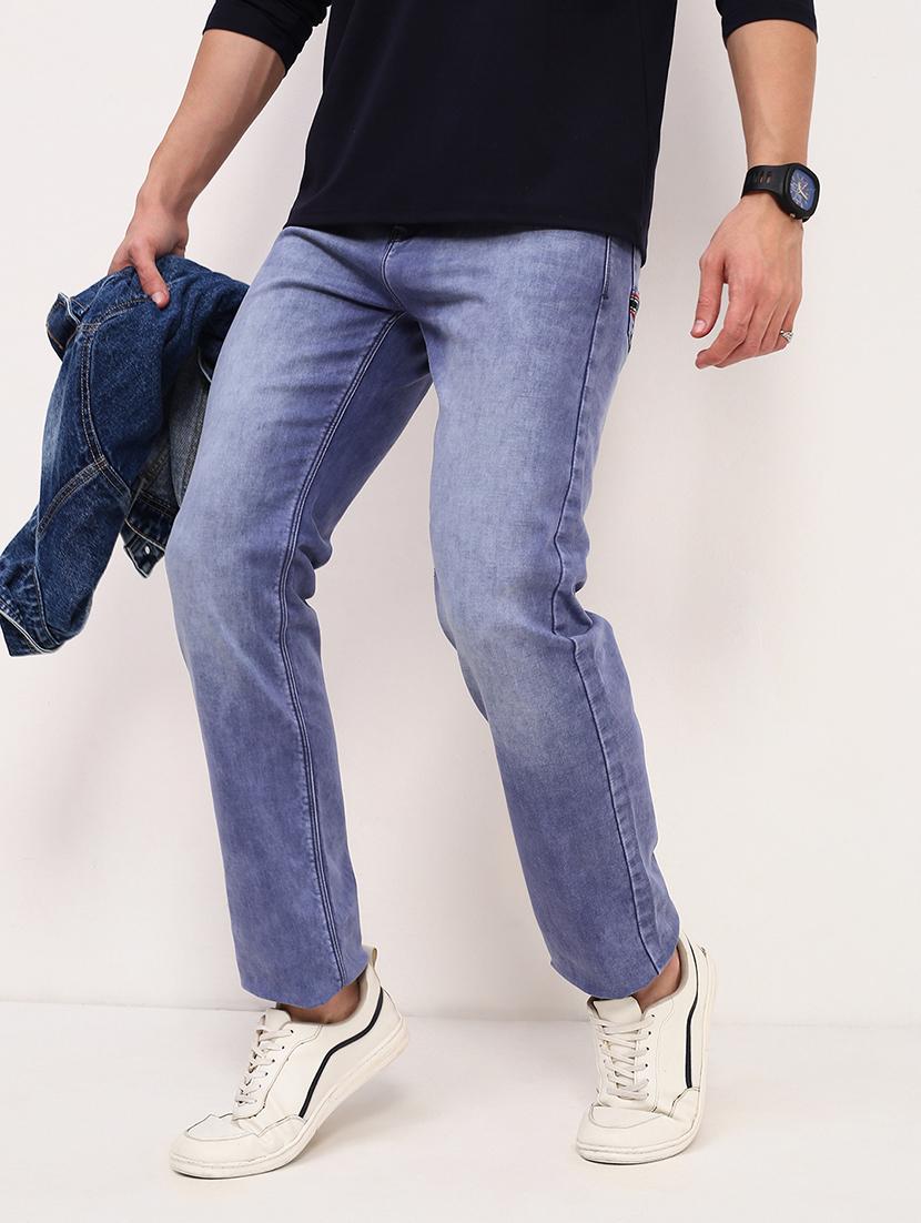 men blue low rise full length jean - 21696161 - Standard Image - 1