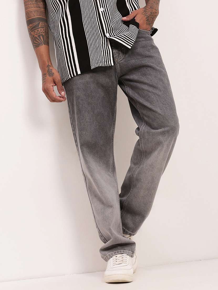 men grey low rise full length jean - 21696172 -  Standard Image - 1