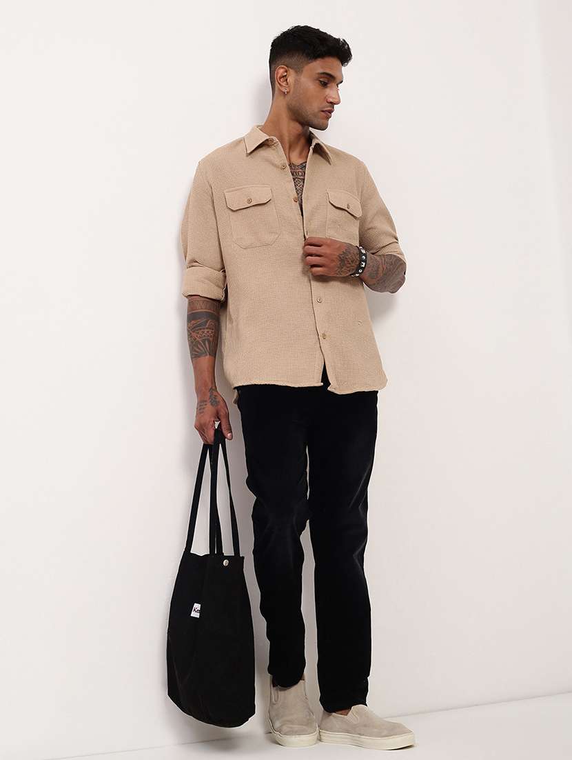 men black low rise full length jean - 21696174 -  Standard Image - 4