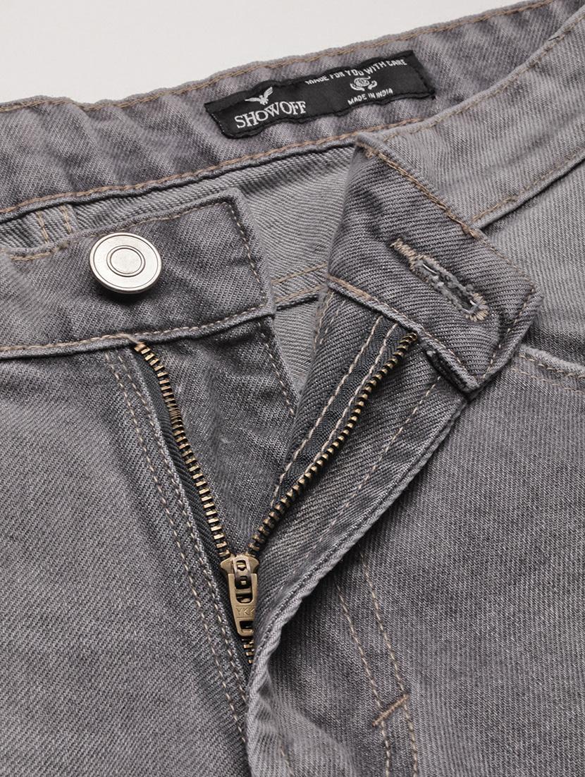 men grey low rise full length jean - 21696183 - Standard Image - 6