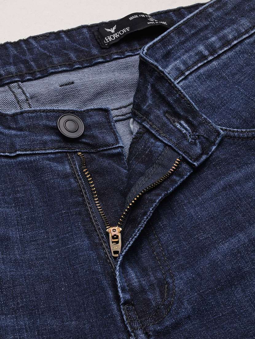 men navy blue low rise full length jean - 21696188 -  Standard Image - 6