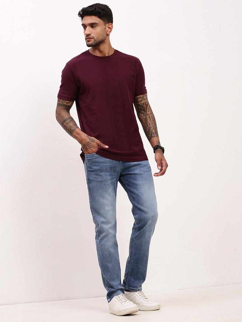 men blue low rise full length jean - 21696192 - Standard Image - 4