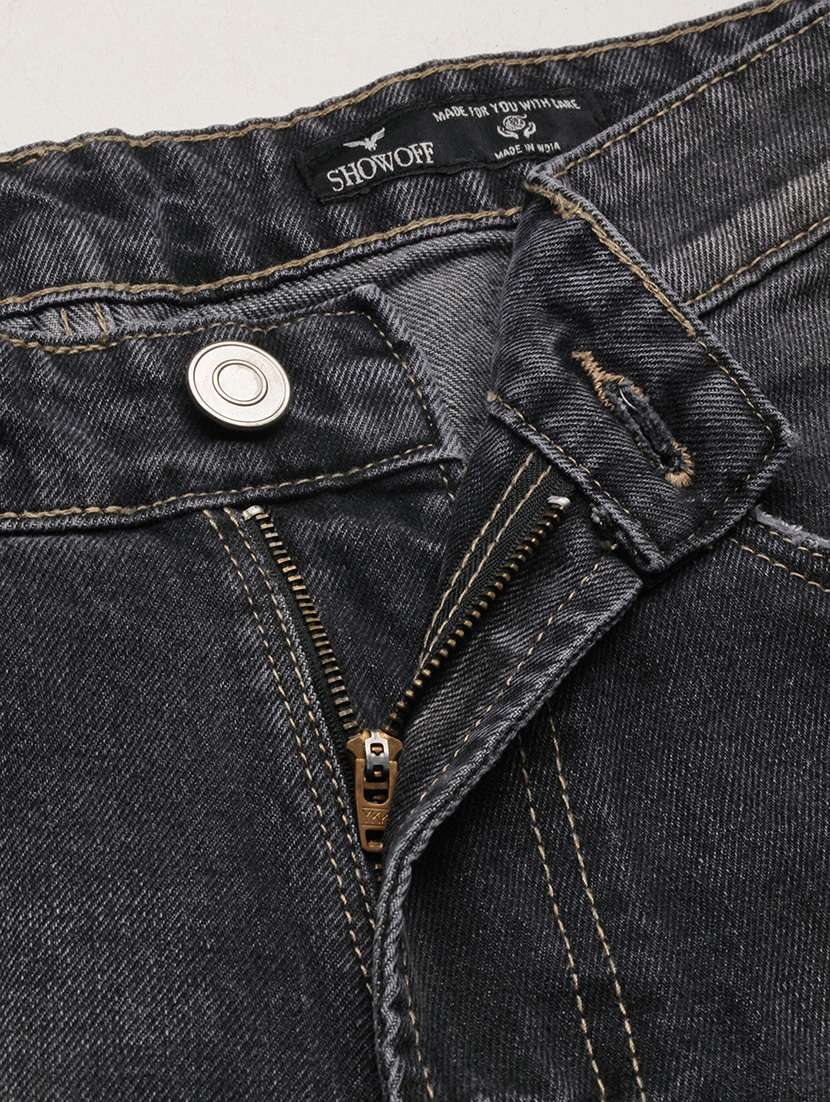 men grey low rise full length jean - 21696196 -  Standard Image - 6