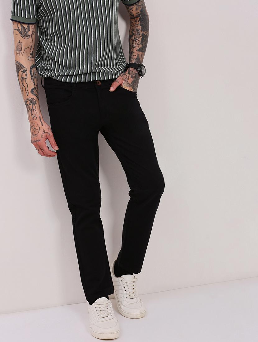 men black low rise full length jean - 21696198 - Standard Image - 1
