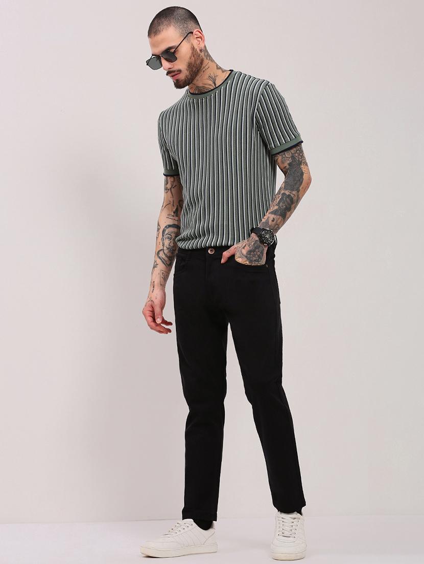 men black low rise full length jean - 21696198 - Standard Image - 4